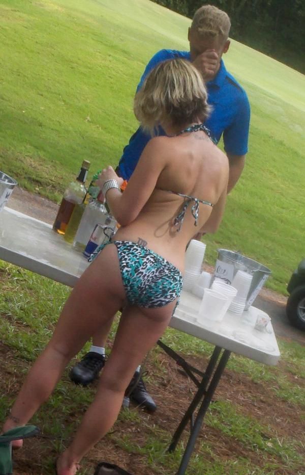 Attn Ladies … This is why we men like to golf with our buddies. Especially when tournaments come around. After flirting with the h