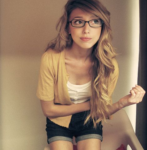 Awesome picture with a superb blonde teen