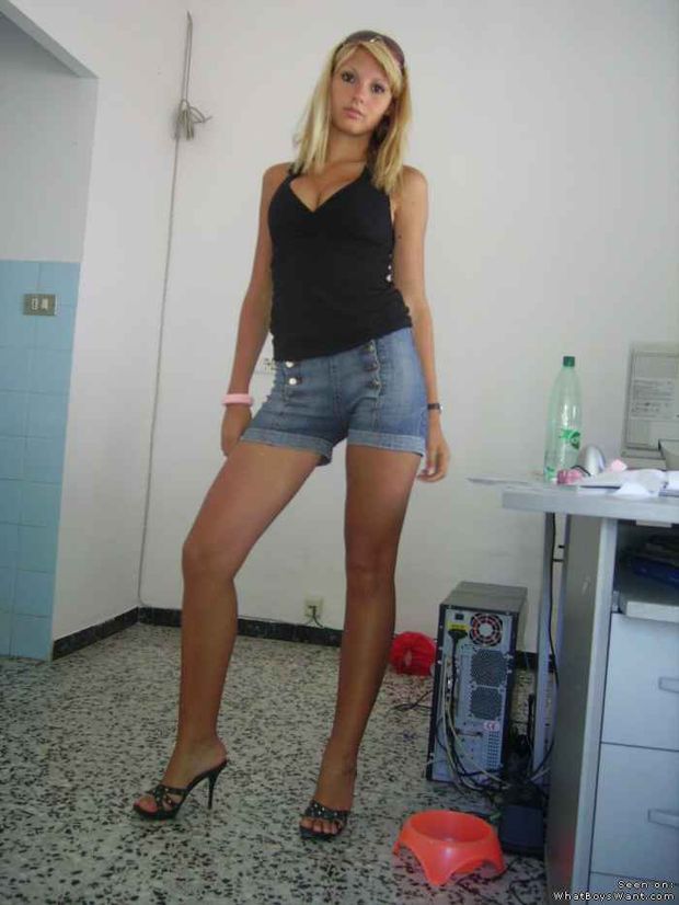 Blonde legs 2