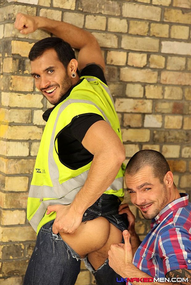 gay pornstar "Issac Jones" & "Lucio Saints".