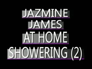 Jazmine and her guy in the shower...