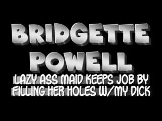 Bridgette Powell Sucks & Fucks To Keep Her Maid Job!