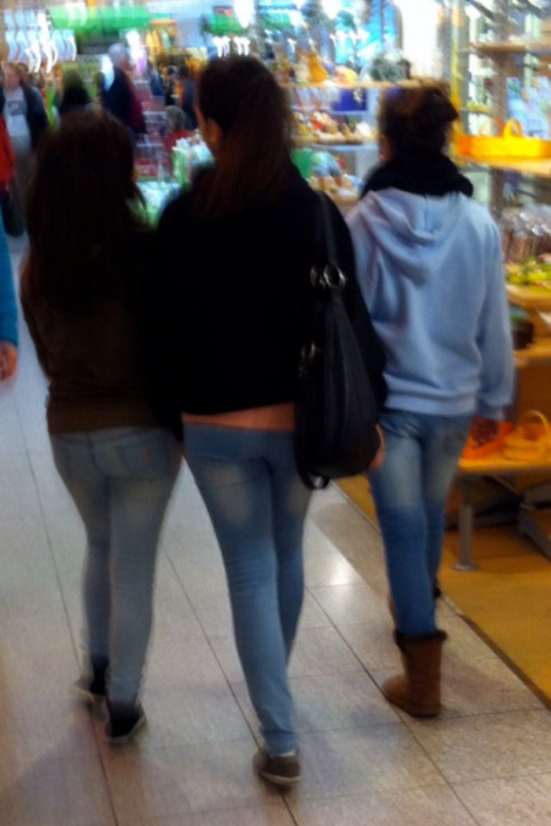 three asses
