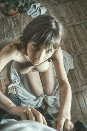 Lovely brunette teen in hot wife photo