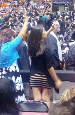 It appears this graduation ceremony was a joyous occasion and good times we had by all.