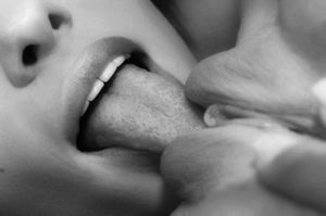 Superb lesbian in this hot vagina picture