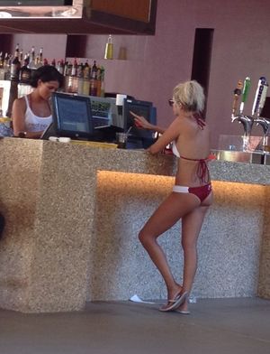 Red Rock Hotel just got a new reservation! Dayum! Mix in some black jack, craps, alcohol and her &#8230;. a weekend to remember!