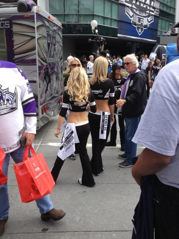 Love watching the Stanley Cup. Go Kings!