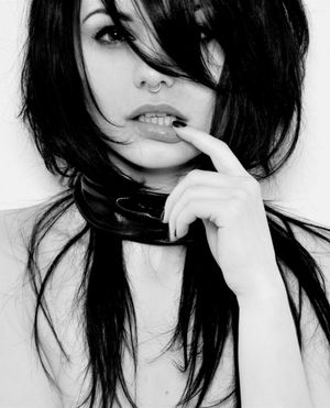 Beautiful brunette in awesome photo