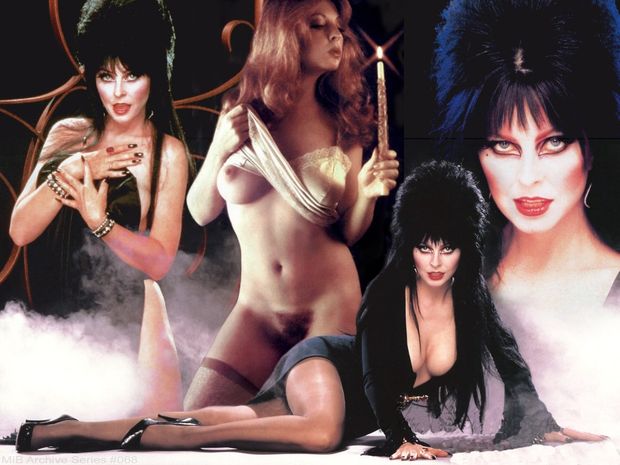 vintage, Elvira, Cassandra Peterson, tits, exotic