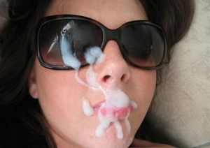 Good thing she wore glasses...