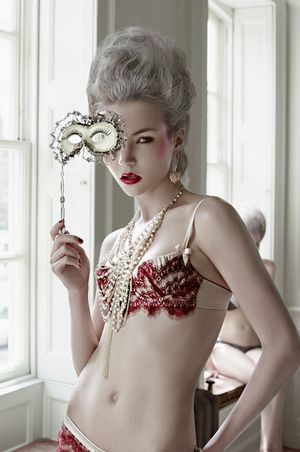 Sexy stockings in this incredible photo