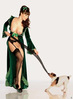 Lovely ash brown hooters in hot picture