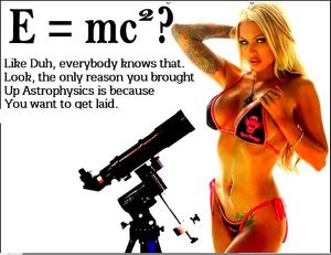 Hot humor pic with a amazing blonde