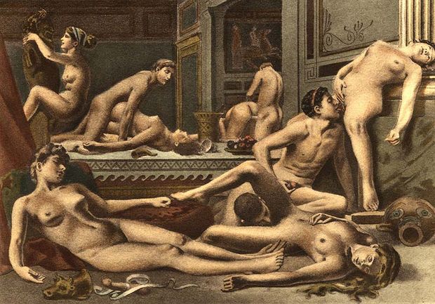 Hot fun vintage picture