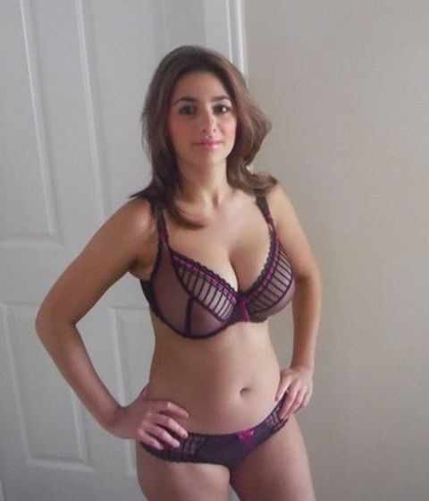 Awesome picture with hot hooters stockings
