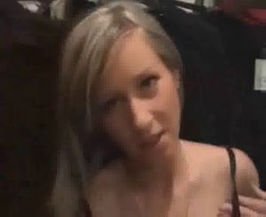 Couple sucks and fucks in public changing room,