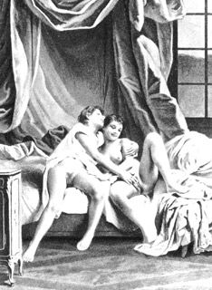 Awesome anime porn vagina picture with stunning lesbian