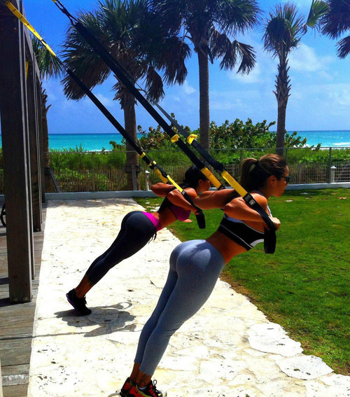 working out