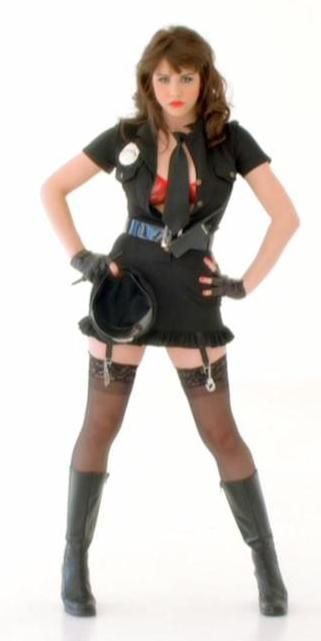 Hot ash brown rack in this amazing costume picture
