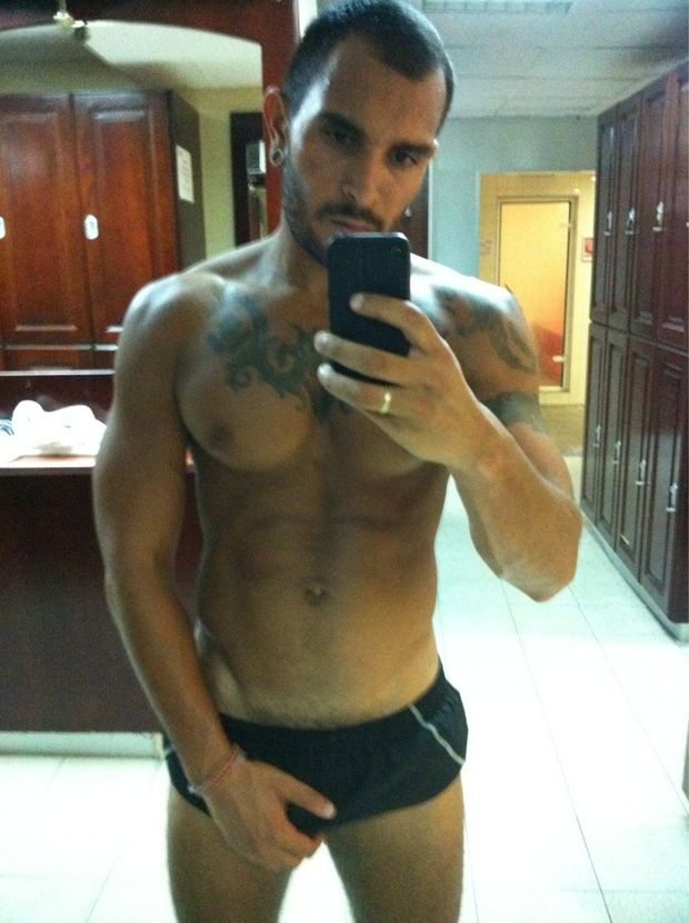gay pornstar Lucio Saints! "big cock"