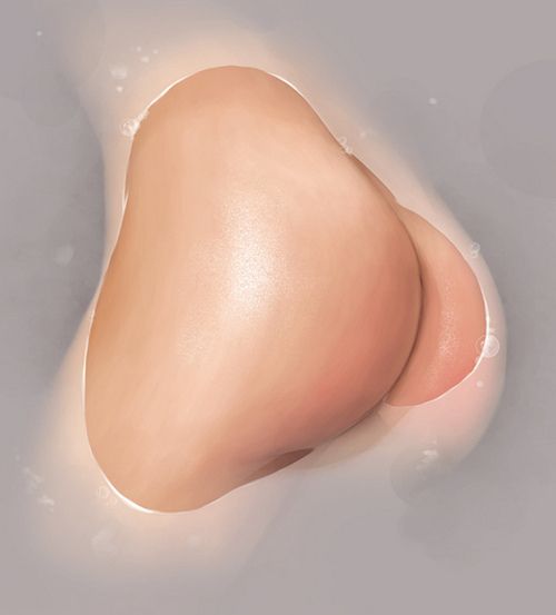Beautiful butt in incredible photo
