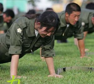 Amazing uniform photo with a hot chinese