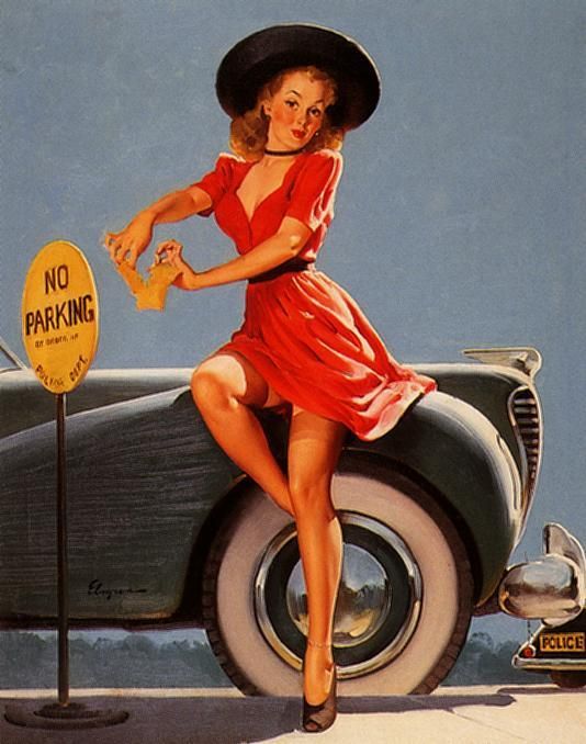 Incredible vintage picture