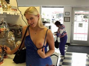 Fabulous blonde milf in this awesome picture