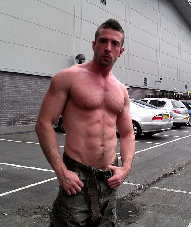 gay pornstar Scott Hunter.