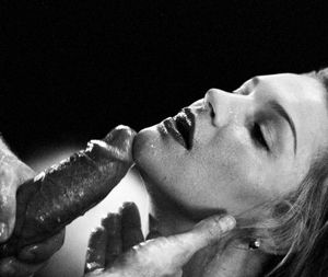 Awesome blowjob cum in the face pic