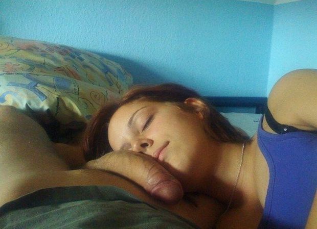 I think I know what she loves to sleep with!