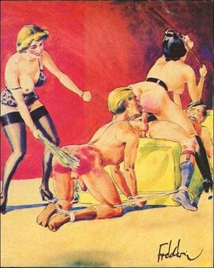 Incredible bondage photo