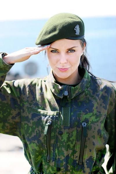 Incredible uniform picture with a sexy brunette