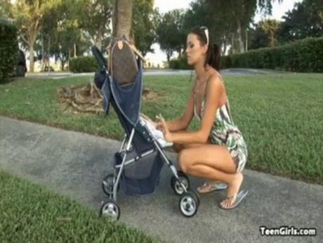 Hot ash brown milf in amazing video