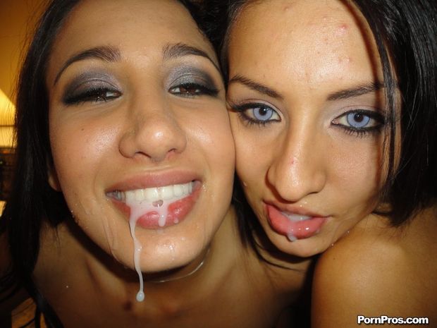 Incredible cum in the face picture
