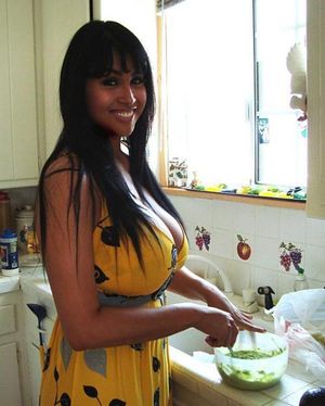 Cutie-pie. She can come cook for me any time. Some sites who posted this are saying it's someone named Somaya Reece. Accurate?