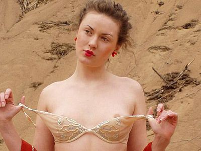 Exotic Amateur Stripping Outdoors