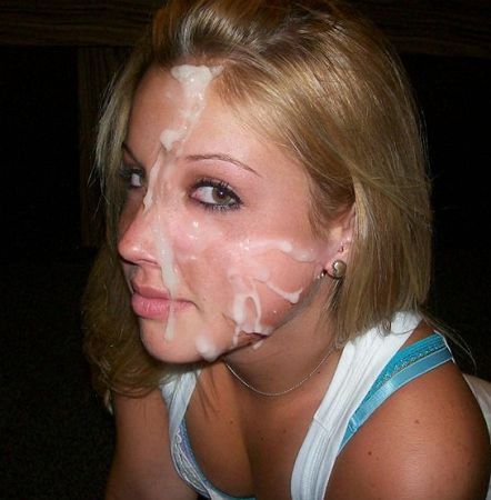 Amazing cum in the face ex-girlfriend pic