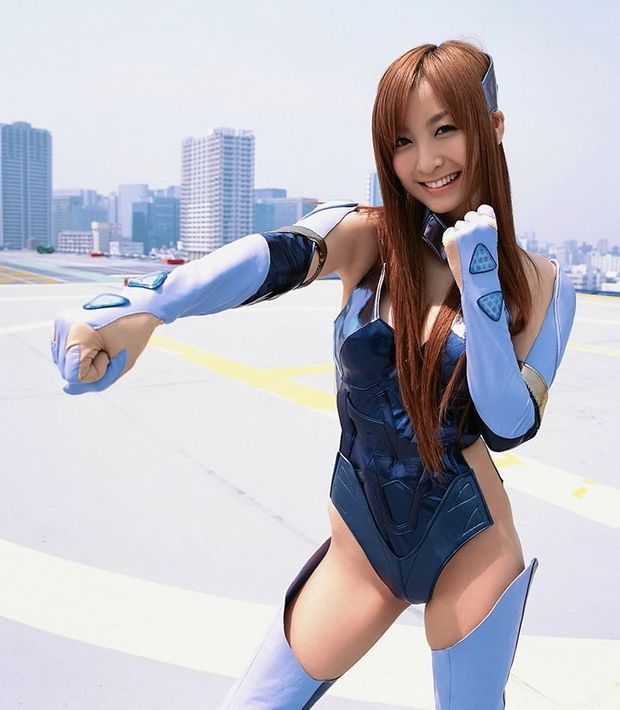 Stunning japanese in this awesome homemade uniform picture