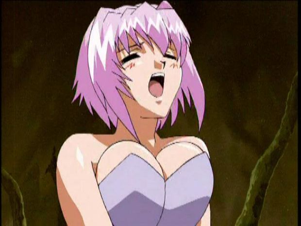 Huge tits as every sexy hentai babe has