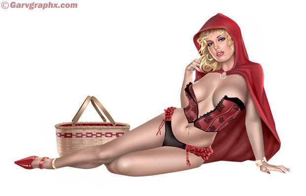 Little Red Riding Hood never looked so sexy