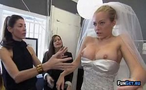bride boobs