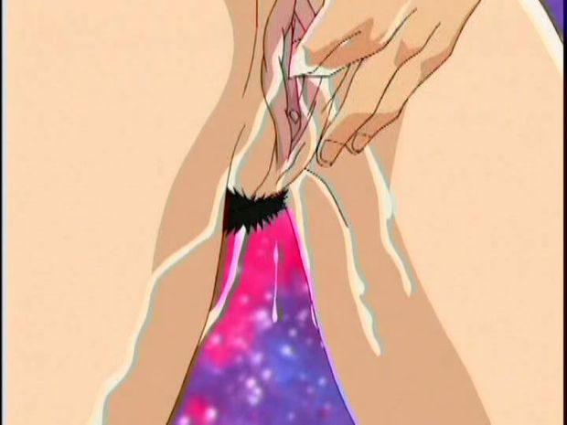 Anime babe cuming all over her lovers hand and fingers!