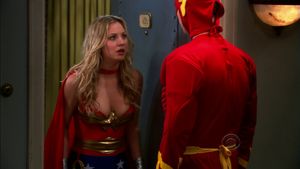Kaley Cuoco as Wonder Woman