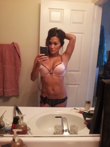 hot asian self shot