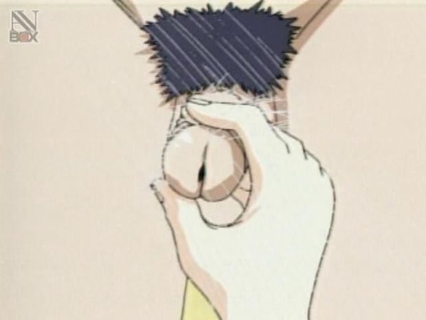 Kinky horny anime slut gives a hand job before sucking cock