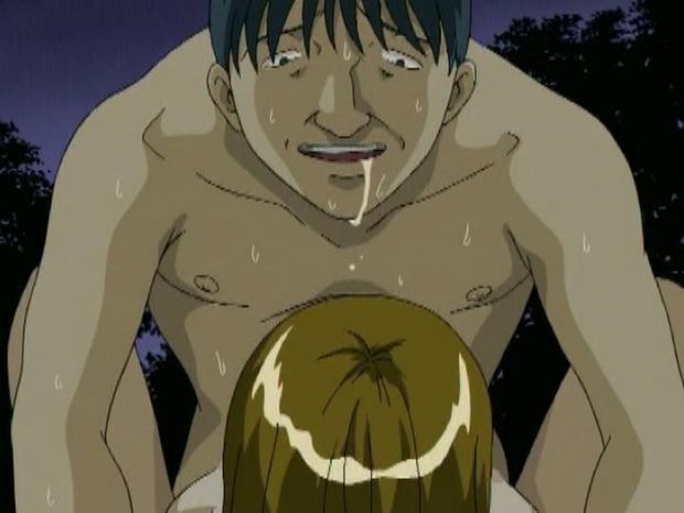 Hardcore hentai sex at the park