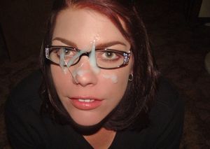 Brunette With Glasses Facial