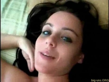 Hot novice movie with a superb brunette